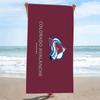 Colorado Avalanche Logo Print Beach Towel, Large Soft Quick Dry Towel for Beach Camping Swimming