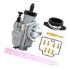 Высокоэффективный сменный карбюратор для мотоцикла/квадроцикла улучшает ускорение и выходную мощность. В комплекте все необходимые крепежные элементы.