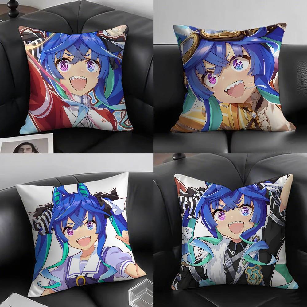 1 шт. Аниме TWIN TURBO Наволочка Модная Квадратная Наволочка Спальня Диван Комната Ин Декор Досуг