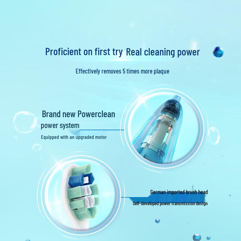 Philips Звуковая электрическая зубная щетка DiamondClean 3 Series, двойная упаковка, штепсель CN (адаптер в комплекте)