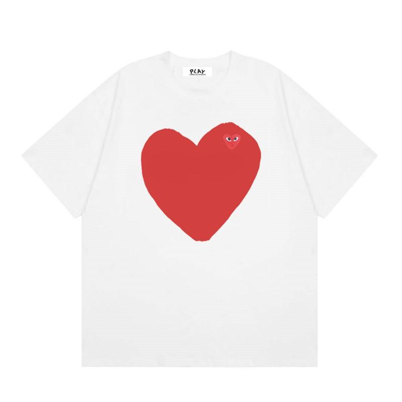 Unisex Oversized Cotton T-Shirt With Geometric Print Round Neck Short Sleeve Casual Top