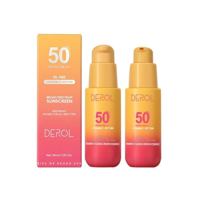 DEROL - Восстанавливающая солнцезащитная эссенция SPF50 PA++++