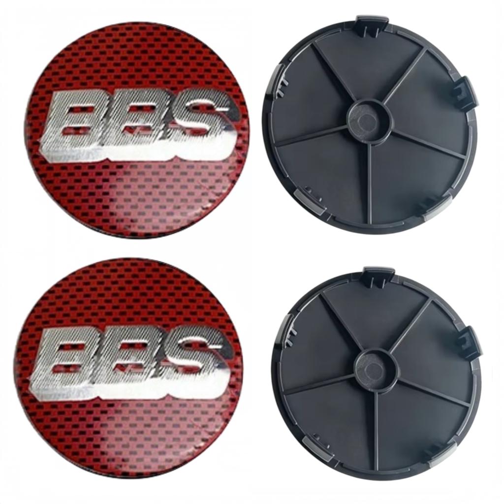 4Pcs 68mm BBS Logo Emblem Badge Car Wheel Center Caps Cover for F20 F22 F23 F85 F86 E90 E91 F32 F33 F34 F36 F10 F11 F18 F06 F12 F13 F01