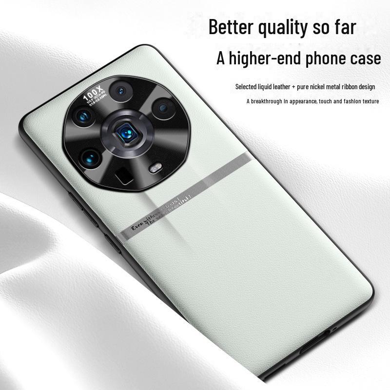 Совместимый кожаный чехол Honor Magic 4 Ultimate: Прочная, устойчивая к падениям, защита от попадания жидкости