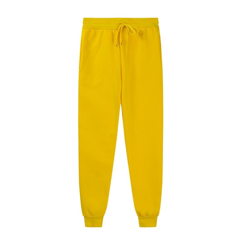 Solid Color Women Pants Pocket Long Sweatpants Women Fleece Jogging Trousers Sportspants Casual Fashion Loose Black Red