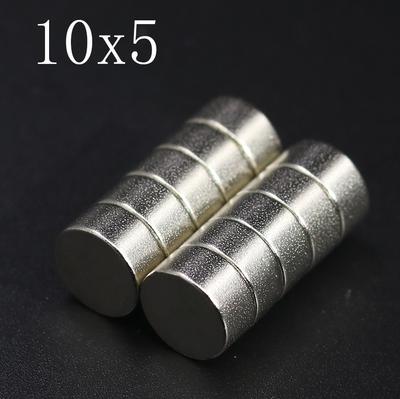 10/20 шт. 10x5 неодимовый магнит 10 мм x 5 мм N35 NdFeB круглый супер мощный сильный постоянный магнитный диск Imanes 10x5 MYY