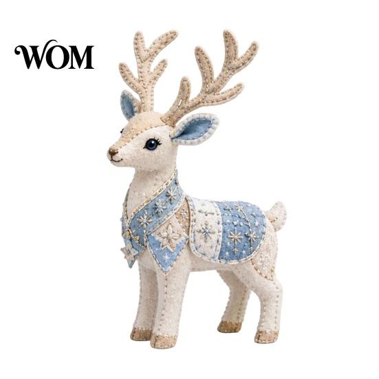 Beginner Sewing Kit Arctic Animals DIY Patchwork for Beginners, Winter Guardians Animal Kit, 3D Cozy Home Decor Craft Stuffed Mythical Creature
