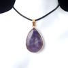 Factory Price High Quality Crystal Stone Water Drop Pendant Amethyst Tiger Eye for DIY Necklaces Jewelry Making