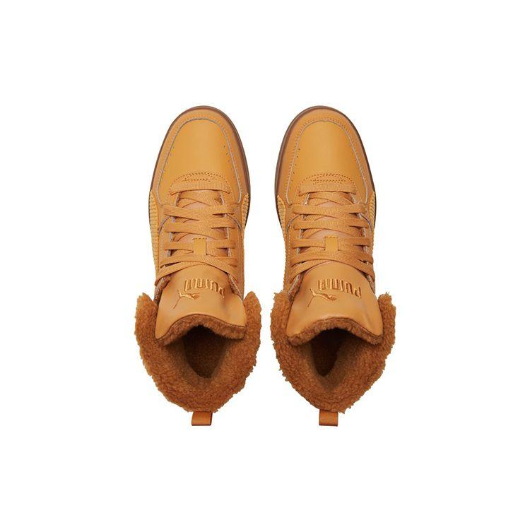 Puma Унисекс Кроссовки на шнуровке Rebound Joy Вельветовые с мехом Средняя высота Повседневные Taffy Gum 385254-02