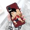 Черный чехол для Xiaomi Redmi 13C Note 9 iPhone XR 7 8 14 15 11 12 13 X XS Pro Max Samsung A25 S23 S24 FE Ultra Plus One Piece Luffy Monkey