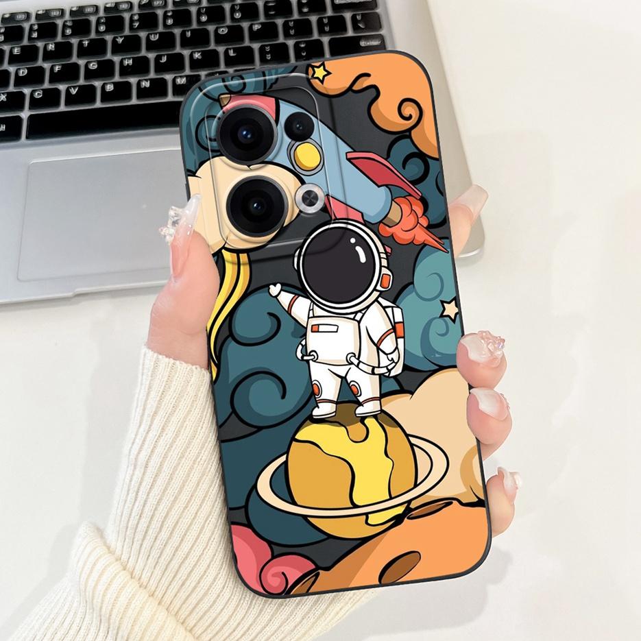 Чехол для Oppo Reno 13 Pro 5G CPH2697 Уникальный Модный Мультяшный Чехол Мягкий Силиконовый Чехол для Телефона Для Oppo Reno13 Pro Reno 13 5G Fundas