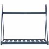 VidaXL Kid's Bed Frames Kid's Cabin Bed Children's Bed Structure House Children's Room Interior Grey 70x140 283361