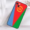 Eritrea Flag Phone Case For iPhone 14 13 12 11 16 15 Pro Max Plus Mini 7 8 X XR XS Max Soft Cover
