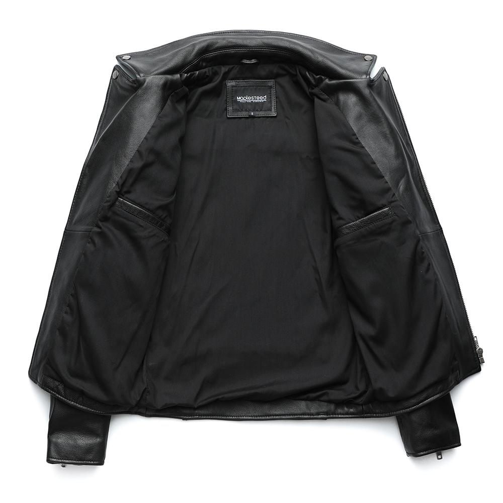 Classical Motorcycle Jackets Men Leather Jacket 100% Natural Cowhide Thick Moto Jacket Winter Sleeve 61-69cm 6XL