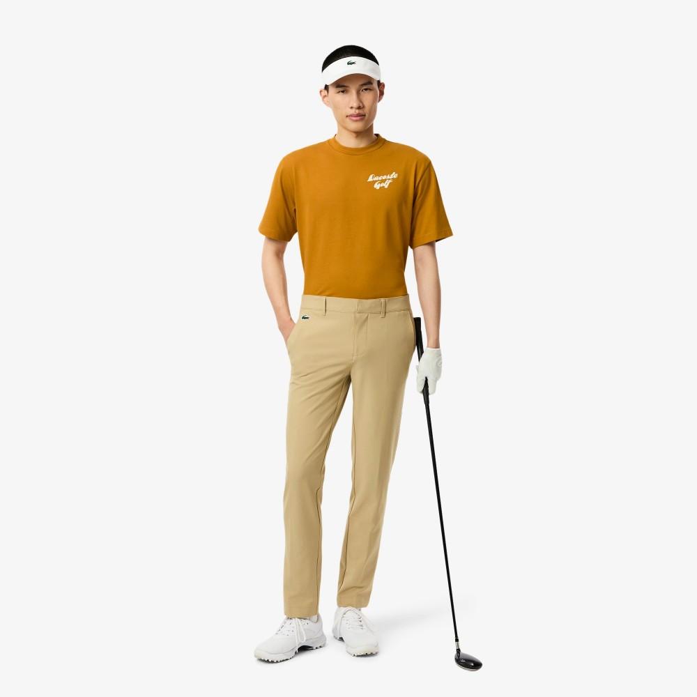 Lacoste Мужская футболка с графическим принтом для гольфа, с коротким рукавом TH4825-55N5BV