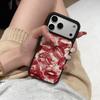 Чехол для телефона с рисунком красных губ, подходит для iPhone 17 16 15 14 13 12 11 Pro/Max/Plus, противоударная задняя крышка
