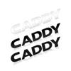 Авто металл для Caddy Maxi TDI логотип автомобильный стиль 3D значок надписи наклейки багажник наклейки аксессуары