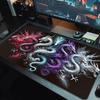 Dragon Art Color Mouse Pad Large Gaming Table Cushion Non-slip Laptop Tablet Big Mousepad XXL Mat Mini PC Playmat With Lock edge