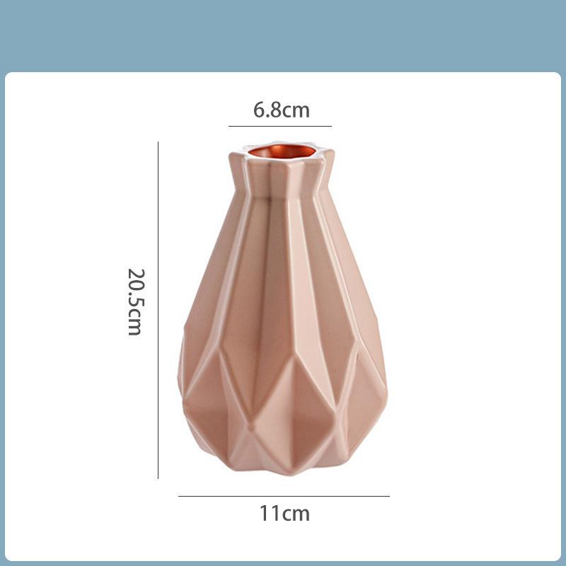 Современная ваза для цветов, украшение для дома, пластиковые вазы в скандинавском стиле, цветочный горшок, корзина, украшение для гостиной, цветочная композиция