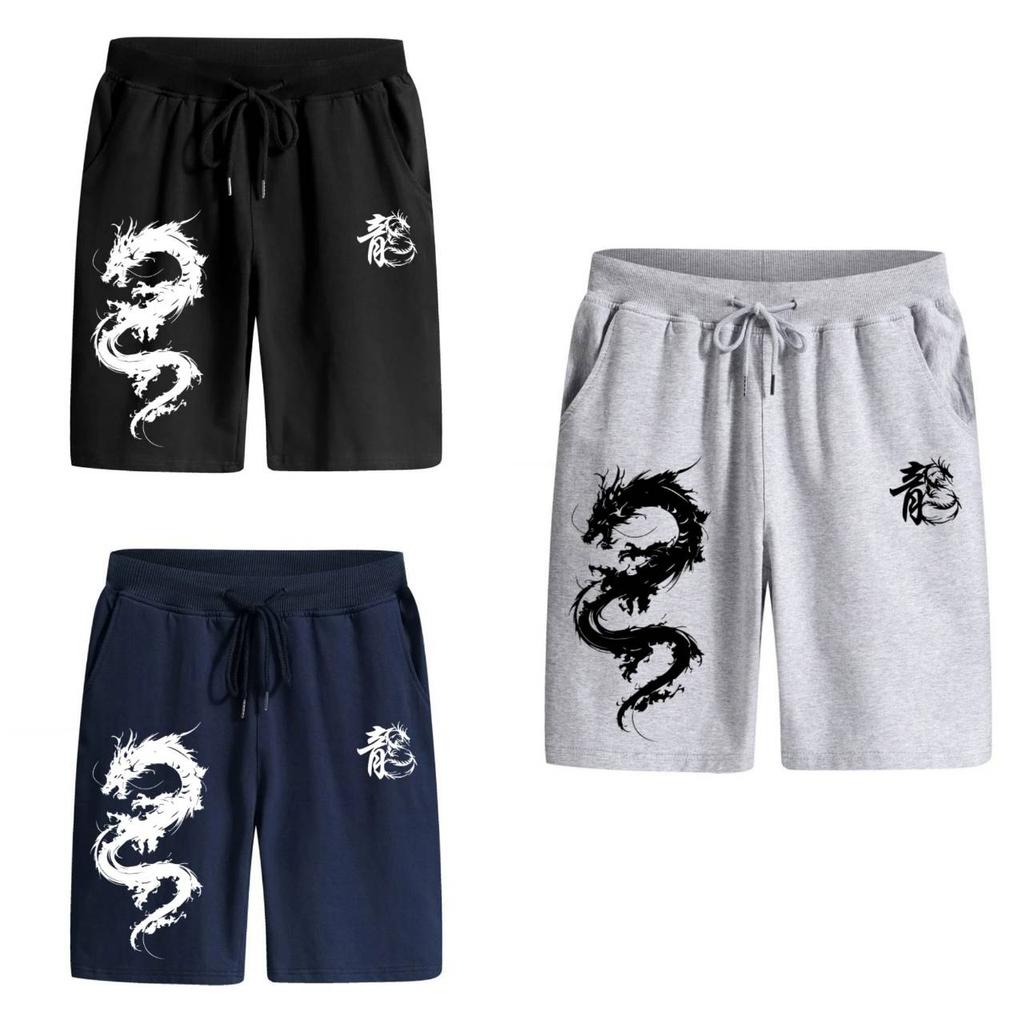 China Chinese Dragon Muay Thai Boxing Kickboxing Shorts 3D Print Training Unisex Men Women Quick Dry Fitness Gym Sport Workout Casual Streetwear