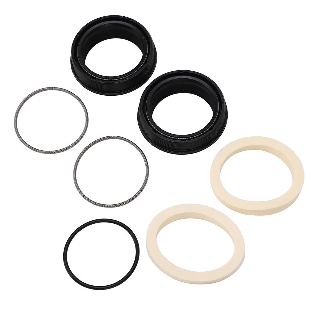 36mm Front Fork Oil Seal Kit Shock Absorption Rubber Oil Seal Replacement for Mountain Bike