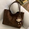 Осень и зима новая сумка женская ретро большая вместимость ленивый ветер сумка-тоут сумка под мышкой модная сумка на плечо для通勤