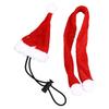 Reptile Christmas Costume Adjustable Soft Breathable Cute Climbing Pet Hat Scarf Set for Lizard