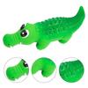 Жевательная игрушка для собак в форме крокодила со звуком, чистка зубов, избавление от скуки, чистка зубов, игрушка для домашних животных, товары для собак