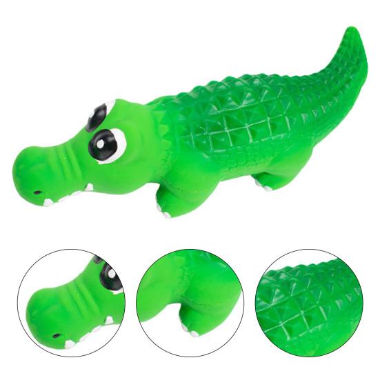 Жевательная игрушка для собак в форме крокодила со звуком, чистка зубов, избавление от скуки, чистка зубов, игрушка для домашних животных, товары для собак