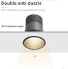 Встраиваемые светодиодные светильники с антибликовым покрытием COB Spot Lights с регулируемой яркостью Мини-прожекторы для семейного шкафа Гостиная Кухня отеля Винный шкаф