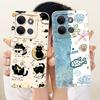 For Infinix Smart 7 HD / Smart7 Plus Cute Cat Flower Cartoon Phone Case For Infinix Smart 7HD 7Plus Soft Silicone Covers Bumpers