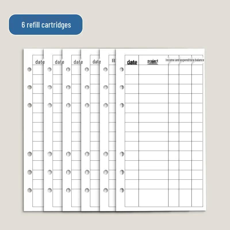 Бюджетный планер в стиле макарон: Корейский Дневник Наличных & Детская Тетрадь Расходов