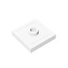50g Small Particle Building Blocks - Compatible 2x2 Four-Way Plate, Assembly Parts