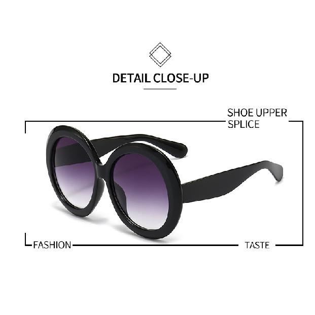 Cool Square Large Frame Sunglasses for Women, Trendy Sunglasses