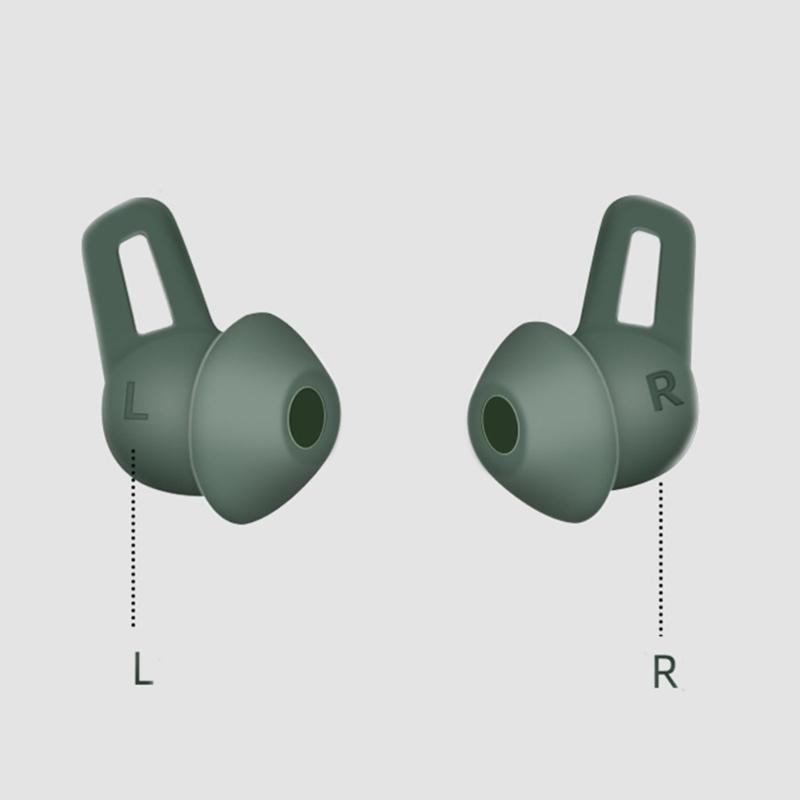 6 шт. силиконовых насадок для наушников Freelace Pro, сменные беспроводные наушники-вкладыши с шумоподавлением, беруши