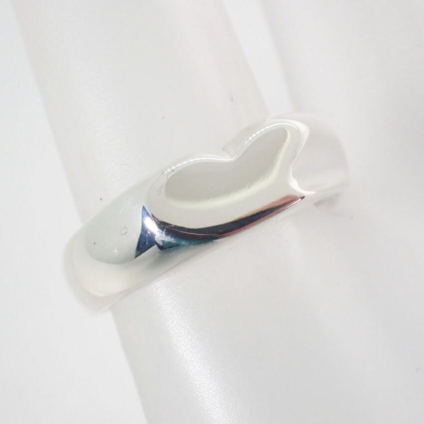 [Used] TIFFANY/Tiffany/SV925/Signet Heart/Ring/Size 10.5/g455-22