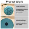 3 Inches 6 Notes Rain Drum for Outside Steel Tongue Drum Percussion Musical Instruments for Yoga Meditation Unique Gift