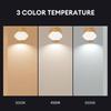 Светодиодные настенные бра с сенсорным экраном, защитой глаз, настенный светильник с 3-мя цветовыми температурами, регулируемой яркостью, вращающийся на 360 градусов USB-лампочка для подзарядки
