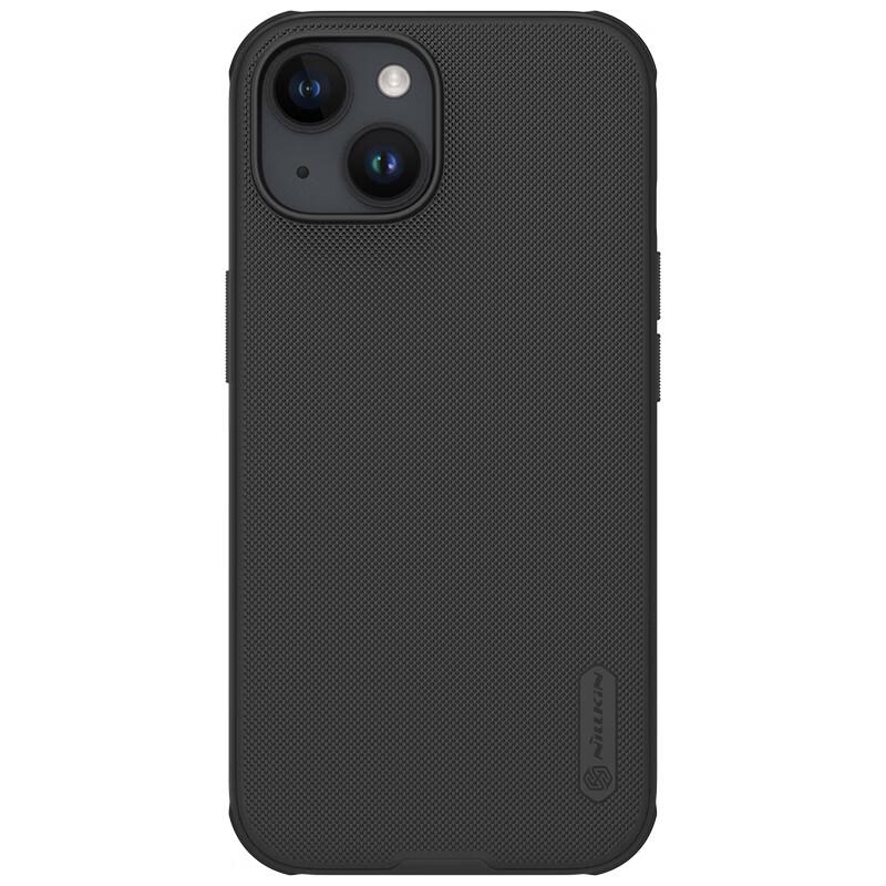 IPhone 15 Case, Full Protection, Matte Anti-Slip Airbag Shockproof Anti-Fingerprint Slim Simple Hard with Soft Edges, Shield Pro Black