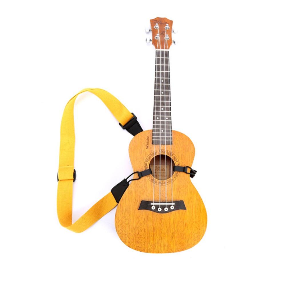 Durable Guitar Strap Adjustable Ukulele Strap Portable Guitar Shoulder Strap Guitar Accessories