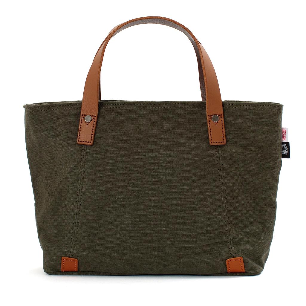 Маленькая сумка с 10 парафинированными сумками x итальянской выделанной коровьей кожей [Doubles], B5, перегородки, нет. биообработанный BQZ-7432 (хаки)