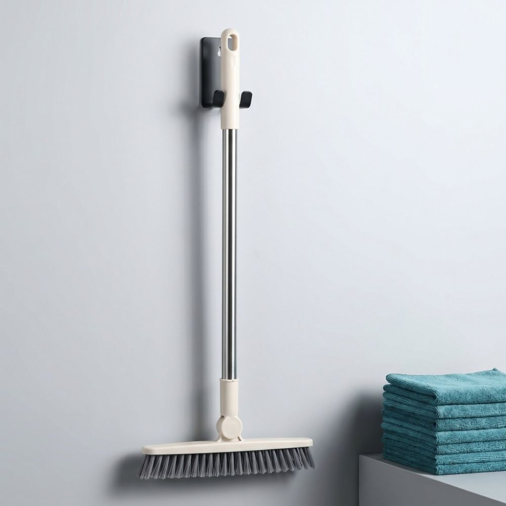 3 In 1 Home Floor Brush Long Handle Groove Tile Cleaning Brush Simple Corner Crevice Mop Floor