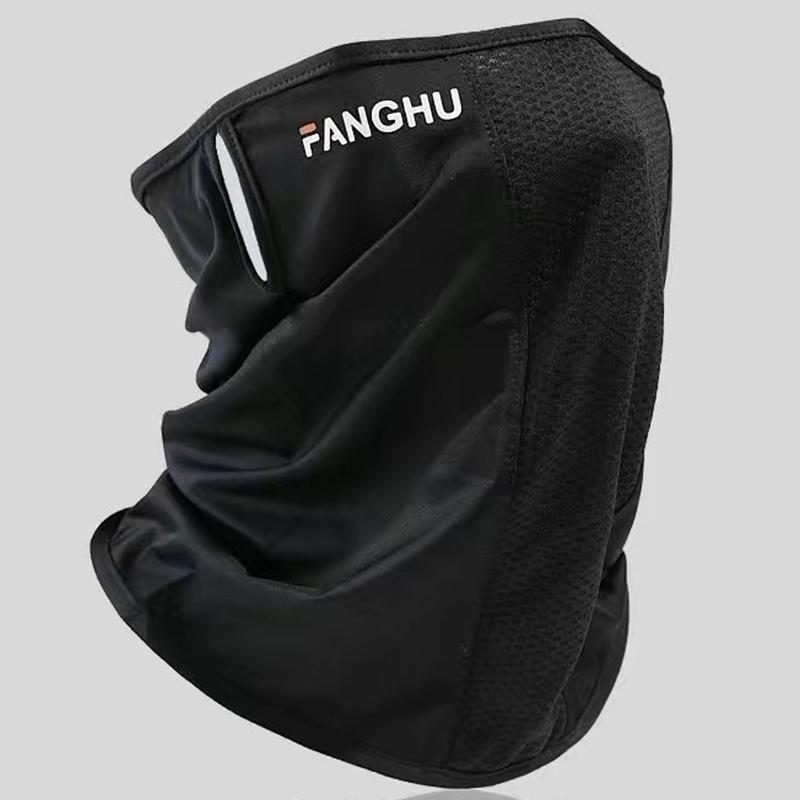 Mesh Breathable Ear Loop Mask Elastic Sunscreen Anti-Uv Face Covering Thin Breathable Sports Neck Gaiter For Women Men