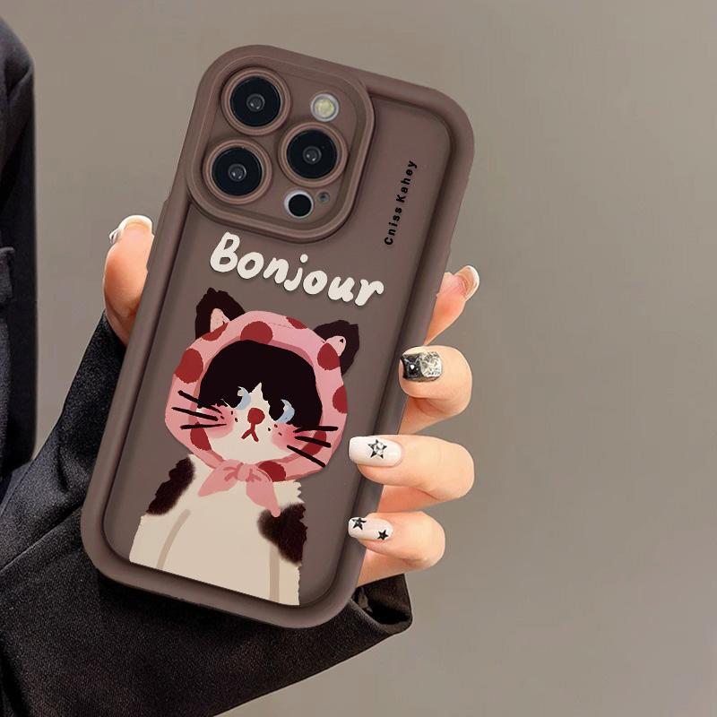 Phone Case for iPhone 11 13 12 14 15 16 Pro Max XR XS Samsung A15 A55 A05 Redmi 12 13C OPPO A16 A18 A60 Reno 11 Vivo Y17S Y12 Infinix Note 40 Smart 8