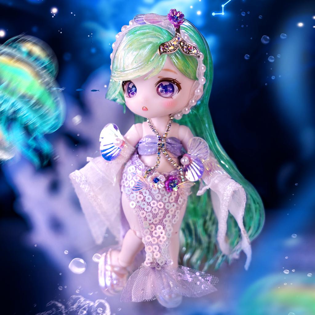 Dbs Dream Fairy BJD Maytree Ob11 Коллекционная кукла 13 шаровых шарниров Милое животное Серия созвездий Праздничные подарки