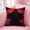 game horror BBloodborne Cushion Cover Pillow Case Soft Friendly Fabric  Concealed Zipper