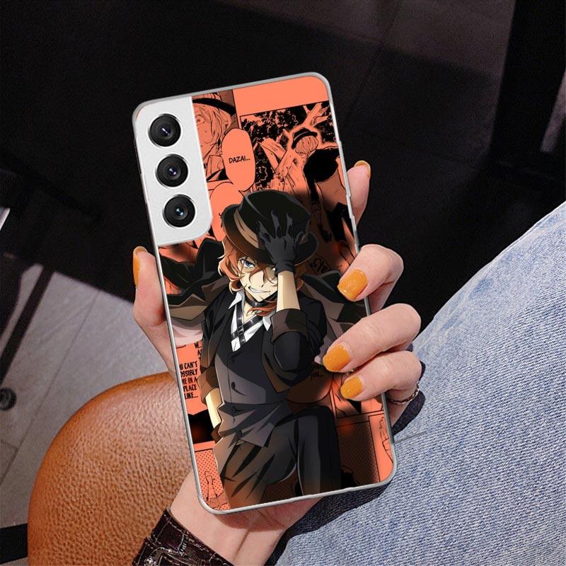 Bungo Stray Dogs Manga Phone Case For Samsung Galaxy S24 S25 Edge S26 Ultra S23 S22 S21 Plus S20 FE + Personalized Print Cover G