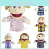 Creative Open Mouth Full Family Hand Puppet Plush Doll Toy For Roleplaying And Storytelling