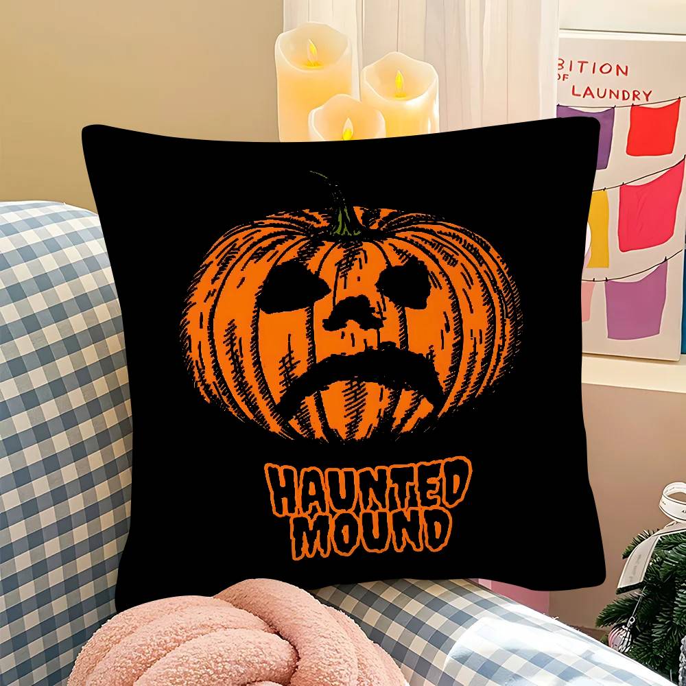 Чехол на подушку SSematary Butcher House Haunted Mound Модный квадратный чехол на подушку Декор спальни, дивана, гостиной Досуг