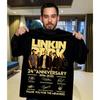 2026 Лето Новая Мужская Футболка Rock Linkin Park Футболка на День Рождения Унисекс Футболка Модный Хлопковый Топ с Коротким Рукавом Футболка